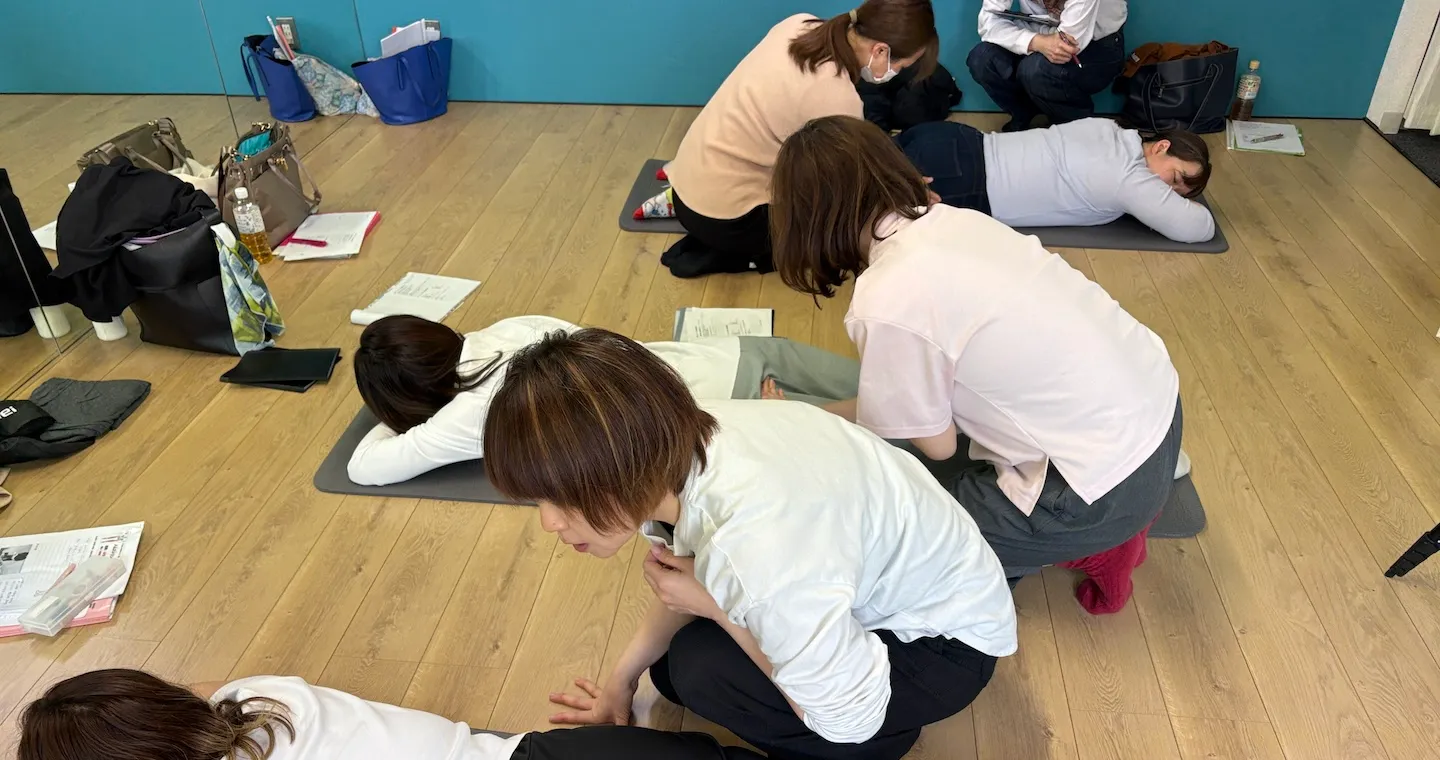 骨盤軸整体セミナーの様子